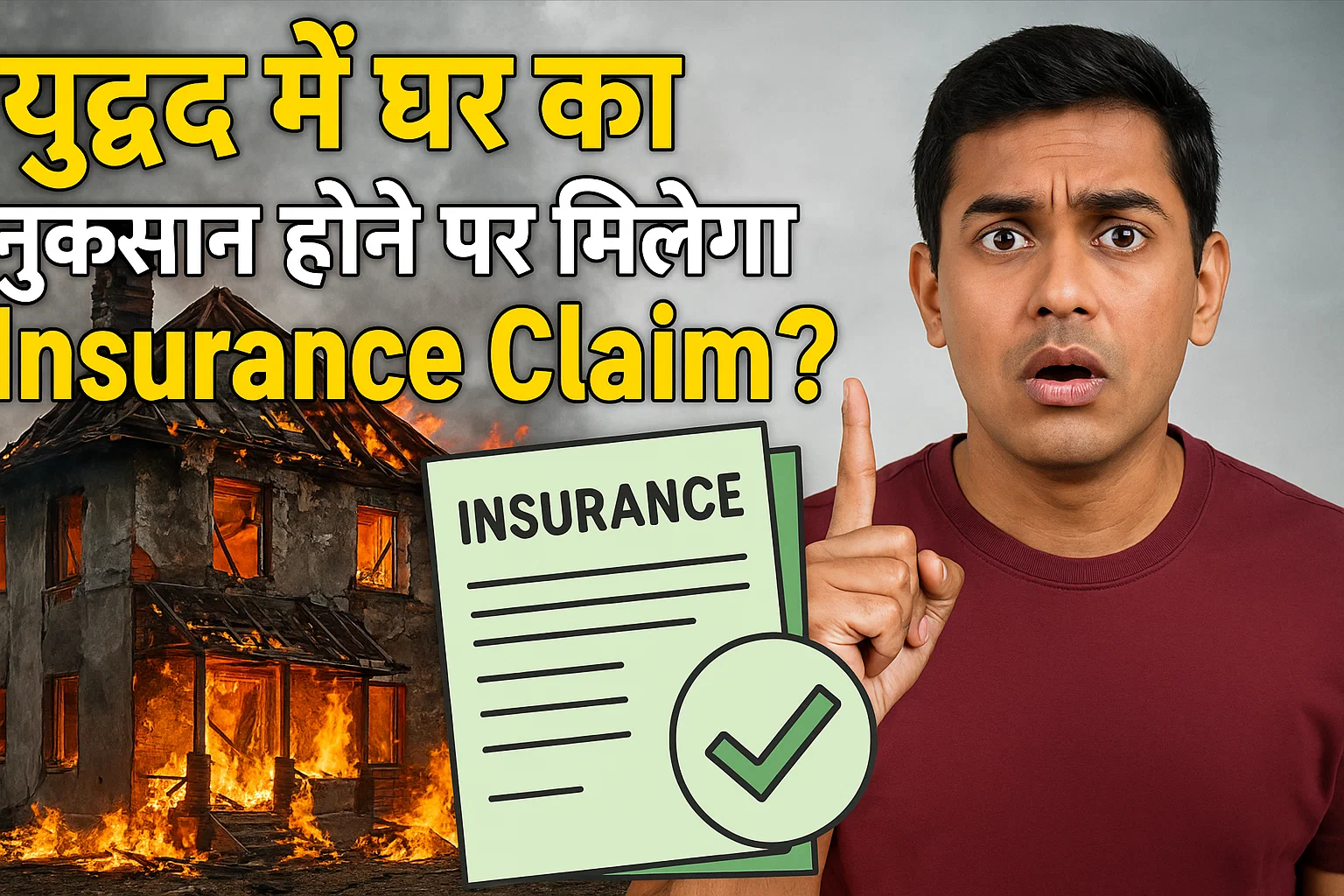 Home Insurance और War