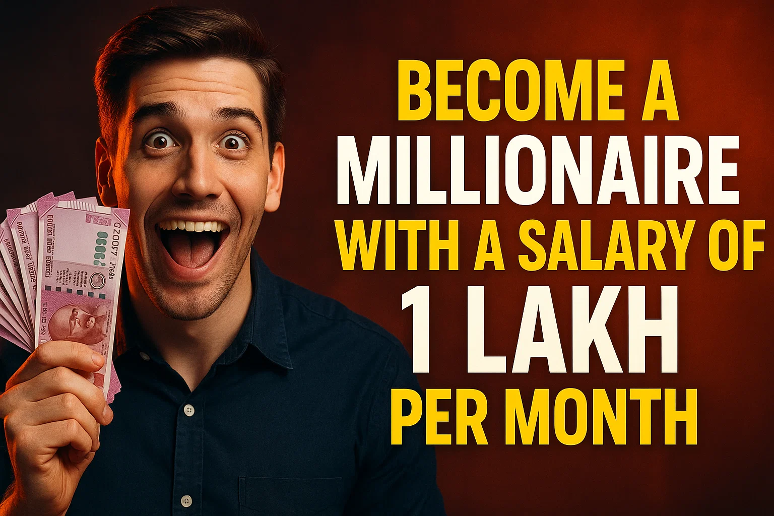 Become a millionaire with a salary of 1 lakh per month