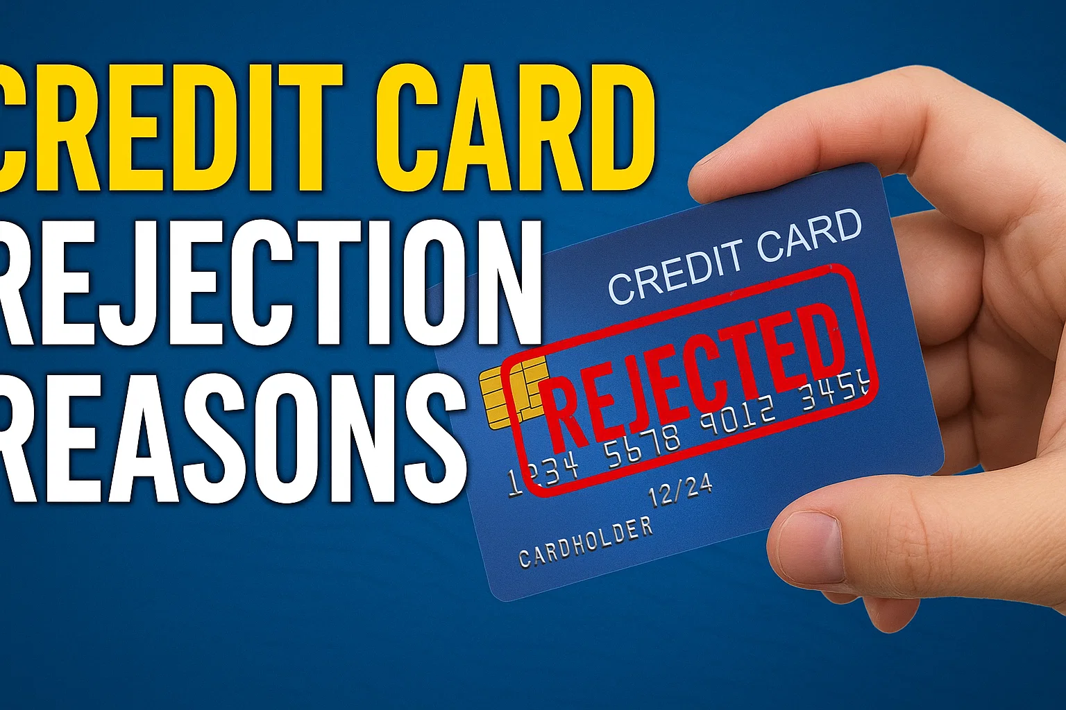 Credit Card Rejection